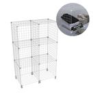 Estante Balcão Expositor Aramado 6 Nichos Vertical com 40cm Branco Estante Balcão Expositor Aramado 6 Nichos Vertical com 40cm Branco