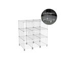 Estante Balcão Expositor Aramado 9 Nichos Horizontal 40cm Profundidade Branco Estante Balcão Expositor Aramado 9 Nichos Horizontal 40cm Profundidade Branco
