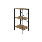 Estante C/03 Prateleiras 84x45x33cm Tub Tueh843 Lâmina Mel - Lâmina Mel /