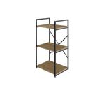 Estante C/03 Prateleiras 84x45x33cm Yon Vermont Oak/ Vermont Oak/