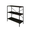 Estante C/03 Prateleiras 84x80x33cm Tub Tueh883 Carvalho Dark - Carvalho Dark /
