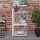 Estante C/03 Prateleiras Yon 45cm Est.Branca
