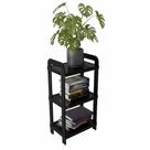 Estante c/ 3 Prateleira Organizadora de Plástico Modular Multiuso para Cozinha e Quarto na cor preta Estante c/ 3 Prateleira Organizadora de Plástico Modular Multiuso para Cozinha e Quarto na cor preta