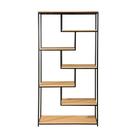 Estante Carving Marrom e Preta