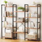 Estante Casaottima Triple 4 Tier com 11 prateleiras Vintage