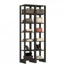 Estante Closet Yes 80cm com 12 Prateleiras - Grafite