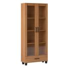 Estante Colmeia 2 PT 1 GV Freijó 184x77 cm