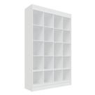 Estante Colmeia MDF 20 Nichos 128x204x40 cm Comac