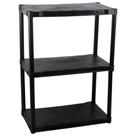 Estante com 3 Prateleiras PTR07 São Bernardo Preto