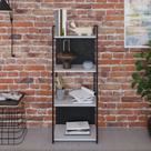 Estante com 4 Prateleiras 118x45x33cm com Fundo Yon