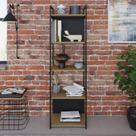 Estante com 5 Prateleiras 152x45x33cm com Fundo Yon