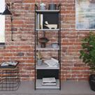 Estante com 5 Prateleiras 152x45x33cm com Fundo Yon
