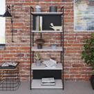 Estante com 5 Prateleiras 152x60x33cm com Fundo Yon
