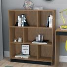 Estante com 6 Nichos B25 - Mel/Preto