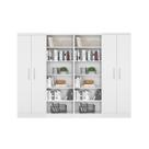 Estante com Livreiro e Multiuso Branco - FdECOR