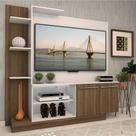 Estante com painel p/ TV 55" e 2 portas Porto Multimóveis