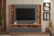 Estante Com Rodinhas Para Sala Tv Até 70 Polegadas Bilbao Lukaliam Estante Com Rodinhas Para Sala Tv Até 70 Polegadas Bilbao Lukaliam