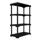 Estante Cube I Preta (127x82 cm)