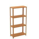 Estante de Aço com 4 Prateleiras Linha Light 1,40 M Laranja Estante de Aço com 4 Prateleiras Linha Light 1,40 M Laranja
