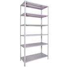 Estante de Aço Desmontável com 6 Prateleiras 195x92x30cm - EP-6AR - PANDIN