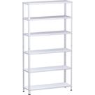 Estante de Aço Dupla Flex 6 Prateleiras Branco - Amapá