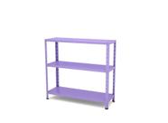Estante de Aço Multiuso Baixa Pandin 90 cm Lilás