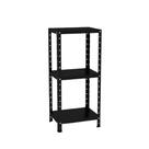 Estante de Aço Multiuso de Canto Pandin 90 cm Preto
