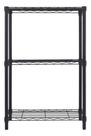 Estante De Aco Preto 3 Prateleiras 90x60x35cm 150 Kg Spaceo