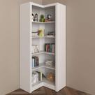 Estante de Canto Aberta Multiuso 68x68cm com 4 prateleiras ME4132 Tecnomóbili