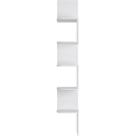 Estante de Canto Multivisão Branco Estante de Canto Multivisão Branco