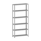 Estante de Estrutura Metálica com 6 prateleiras 175cm(A)92Acm(L)30cm(P) Sem Reforço