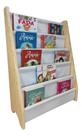 Estante De Livro Infantil Montessoriano Madeira 5 Bolsos Estante De Livro Infantil Montessoriano Madeira 5 Bolsos