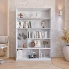 Estante de Livros 120cmx180cm 5 Prateleiras Seattle YesCasa