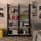 Estante de Livros 127,5cmx184,7cm Haia YesCasa