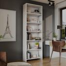 Estante de Livros 57cmx182cm 5 Prateleiras Lv200 Estante de Livros 57cmx182cm 5 Prateleiras Lv200