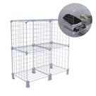 Estante de Livros e Disco de Vinil LPs 4 Nichos 40x40cm Balcão Aramado Multiuso Versátil Sala Quarto Branco