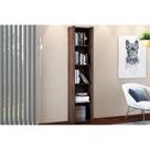 Estante de Livros ESM206 c/ 4 Prateleiras Rustico - Movelbento