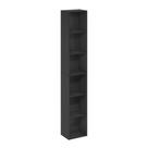 Estante de livros Furinno Luder, prateleira aberta de 6 camadas Blackwood Estante de livros Furinno Luder, prateleira aberta de 6 camadas Blackwood