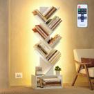 Estante de livros Hoctieon 6 Tier Tree com gaveta e luzes LED brancas Estante de livros Hoctieon 6 Tier Tree com gaveta e luzes LED brancas
