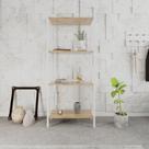 Estante de Livros Industrial 60cmx146cm Multiuso 4 Prateleiras Active YesCasa