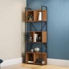 Estante de Livros Industrial Aço 72cmx202cm 6 Prateleiras Office