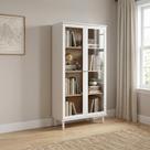 Estante de Livros MDF 80cmx151cm Ditália 2 Portas Vidro E-957