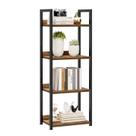 Estante de livros NUMENN Narrow 4 Tier Vintage Home Office Estante de livros NUMENN Narrow 4 Tier Vintage Home Office