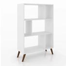 Estante de Livros Retrô 81cmx124cm Nichos Rt 3015