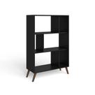 Estante de Livros Retrô 81cmx124cm Nichos Rt 3015