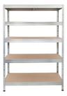 Estante De Metal E Madeira 5 Prateleiras 180x120x50cm Fixser