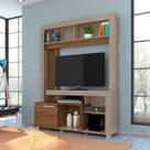 Estante De Tv 50 Pol 136cm Sala De Estar Mervan M20 - D'rossi Fendi E Naturale