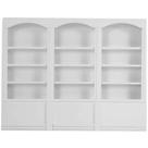 Estante Dollhouse Nwejron Display Cabinet 1:12 em miniatura