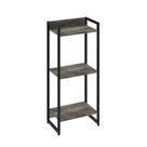 Estante Dynamica 45x30x104cm C/03 Prateleiras Carvalho Dark / Carvalho Dark / Estante Dynamica 45x30x104cm C/03 Prateleiras Carvalho Dark / Carvalho Dark /