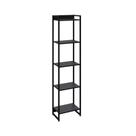 Estante Dynamica 45x30x187cm C/05 Prateleiras Preto ônix / Preto ônix / Estante Dynamica 45x30x187cm C/05 Prateleiras Preto ônix / Preto ônix /